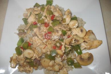 Свинско месо на хапки