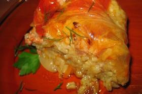 Пълнена кисела зелка