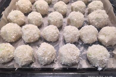 Хрупкави картофени кюфтета на фурна