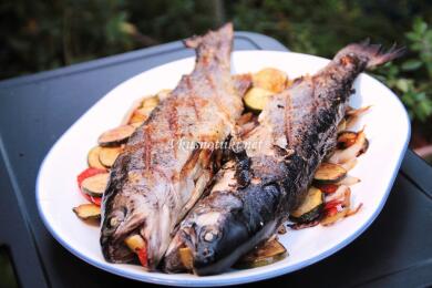 Най-вкусната пъстърва на уребрен тиган