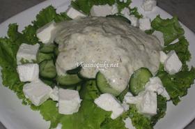 Салата "Снежанка"