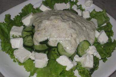 Салата "Снежанка"