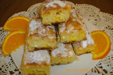 Сладка баница с портокал