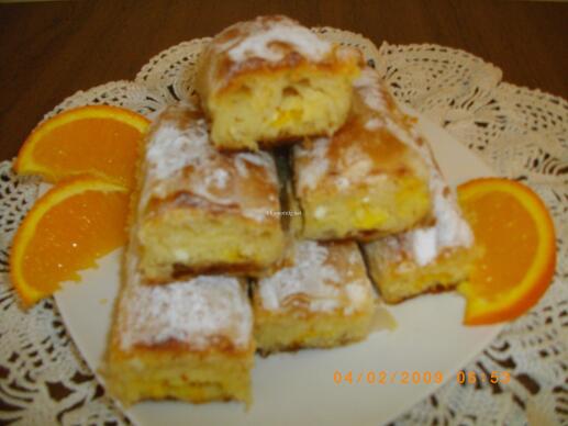 Сладка баница с портокал