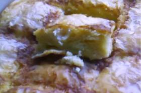 Баница  със сирене с готови кори