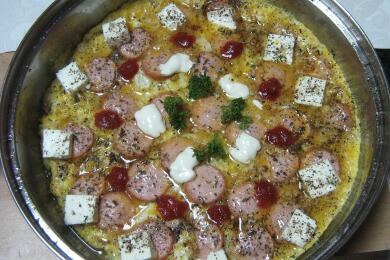 Яйчена пица