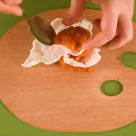 Тартар от Сьомга с оризов чипс