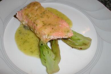 Варена риба  със  сос