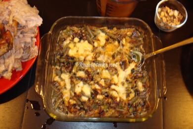 Зелен фасул със сметана