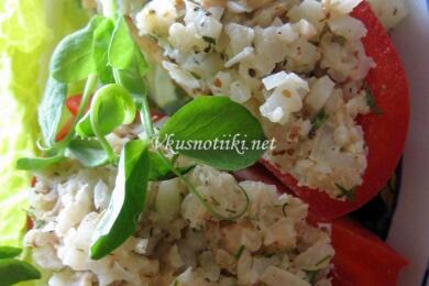 Салата с карфиол