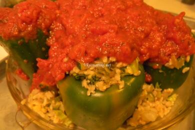 Пълнени чушки с ориз и други вкусотийки