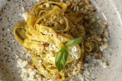 Талиателе с кедрови ядки на Spagetti Kitchen