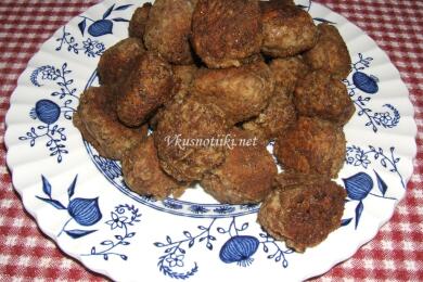 Кюфтета от тиквички II