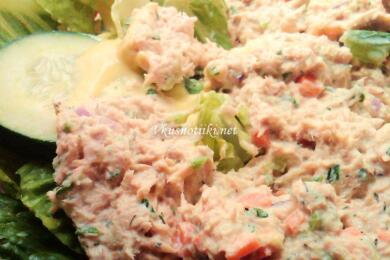 Салата с риба тон(шунка)