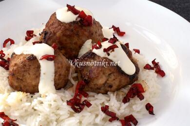 Кюфтета от пиле - пържени