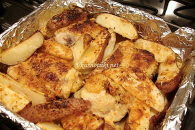 Пилешко филе по пиратски