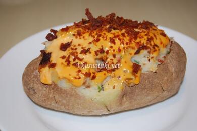 Печени картофи със сирене I