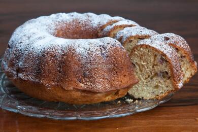 Лесен какаов кекс с банани