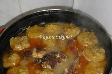 Сарми с кисело зеле - Асеновград