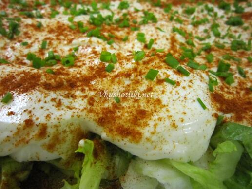 Забулени яйца с прясно мляко по касапски