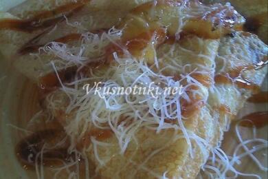 Пилешко месо в палачинка