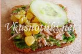 Сандвич по недопреси