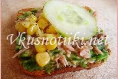 Сандвич по недопреси