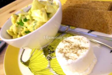 Яйца с майонеза