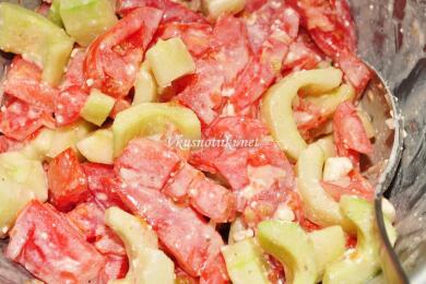 Шопска салата 2 вид