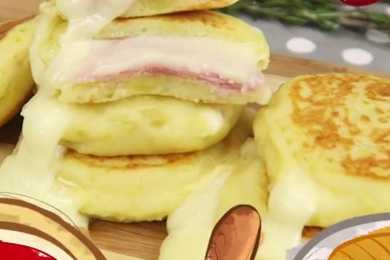 Картофени палачинки с пълнеж