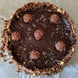 Шоколадов тарт с шоколад Нутела