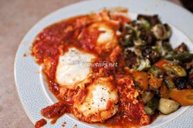 Домати с яйца