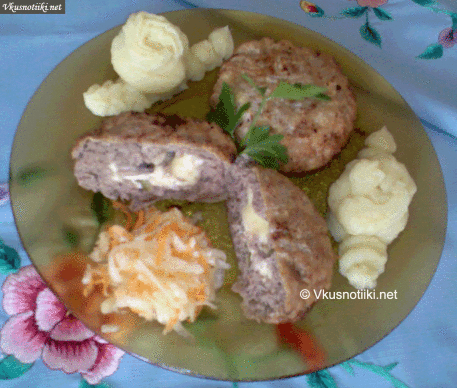 Шницели с плънка