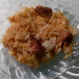 Зeле с ориз и кайма