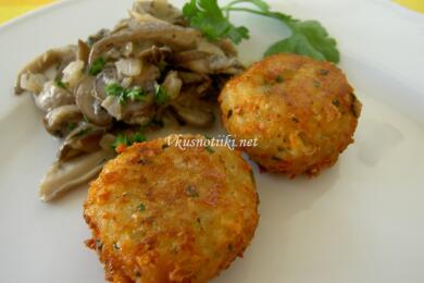 Кюфтета от картофи и спанак