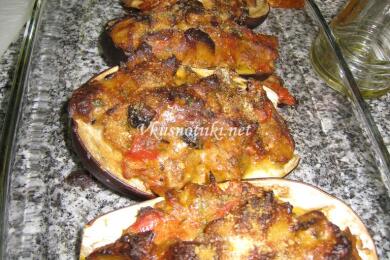 Пълнен патладжан