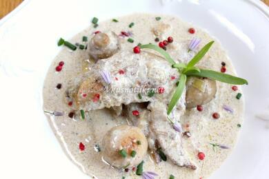 Пилешко със зеленчуци