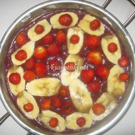 Бърз плодов чийзкейк