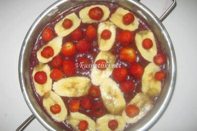 Бърз плодов чийзкейк