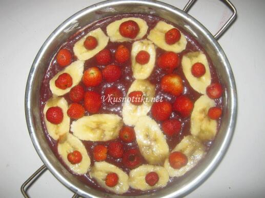 Бърз плодов чийзкейк