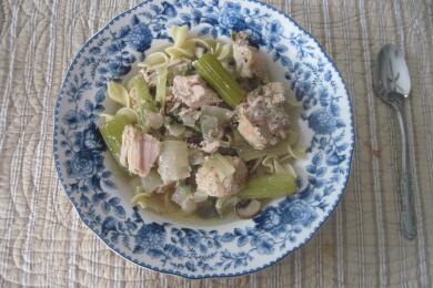 Рождественско свинско с целина