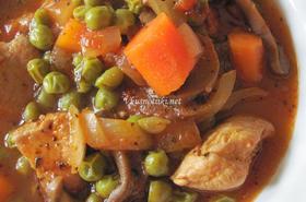 Свинско с грах