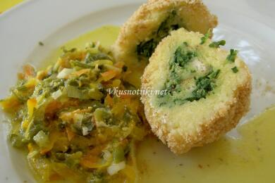 Кюфтета от картофи и спанак