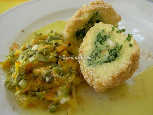 Кюфтета от картофи и спанак