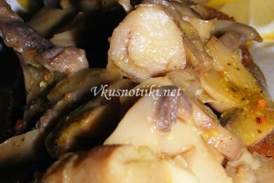 Риба с гъби