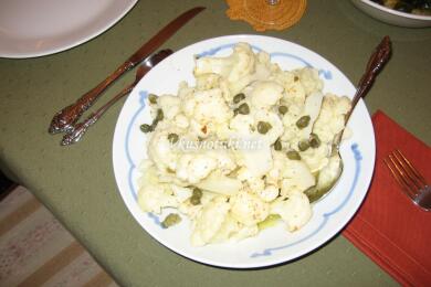 Салата с карфиол