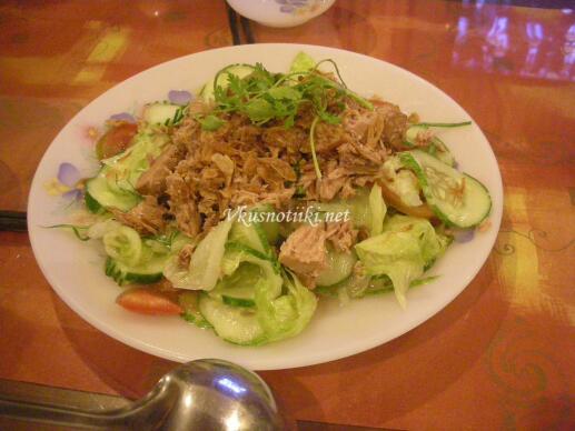 Салата с риба тон(шунка)