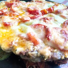 Кето пица с блат от кайма