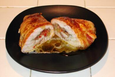 Пълнени пилешки  пържоли