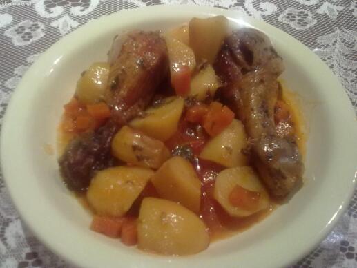 Пилешки бутчета в плик